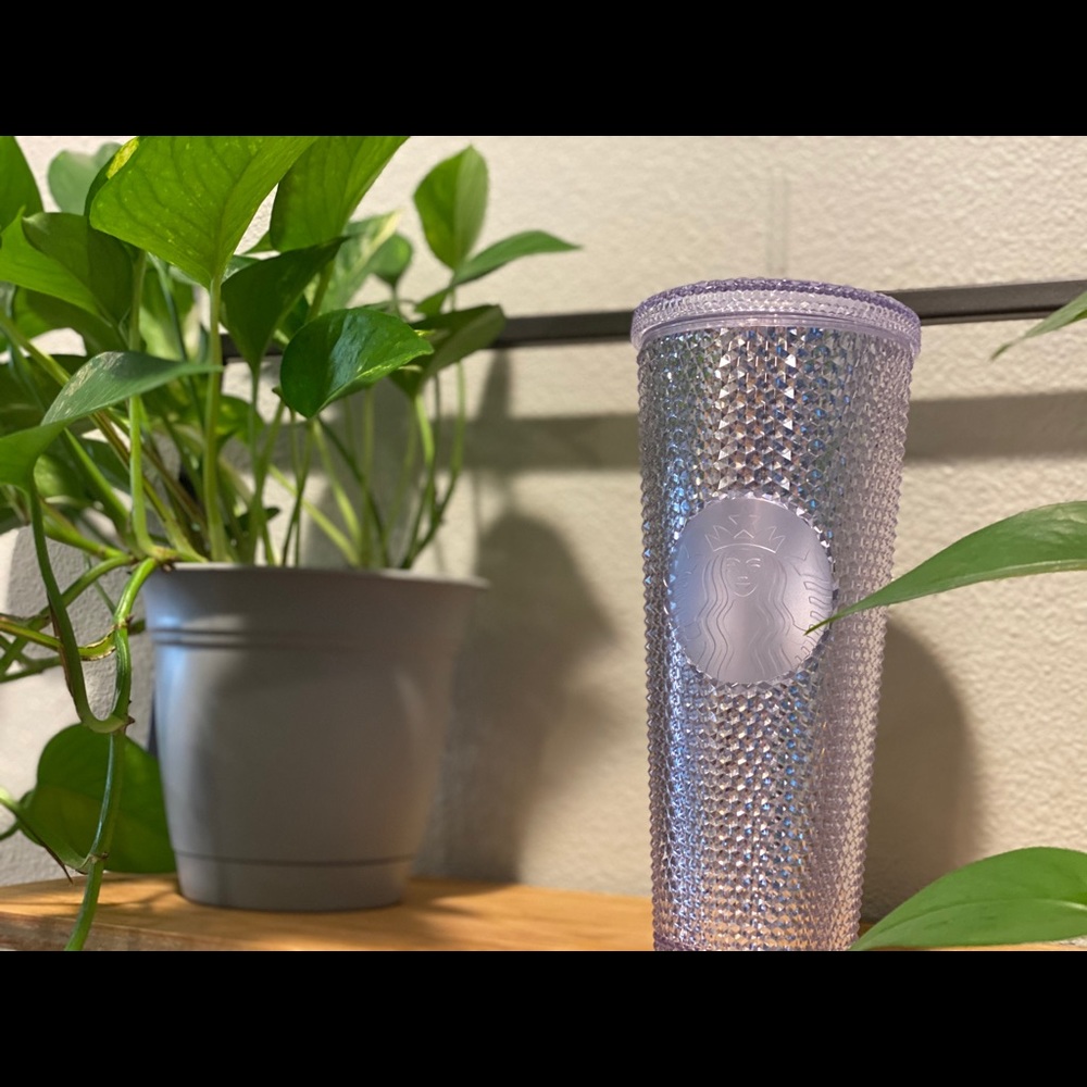 Starbucks 24 oz diamond/clear bling tumbler